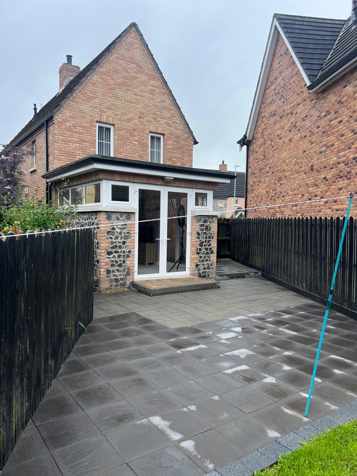 Render Cleaning Belfast work example 4