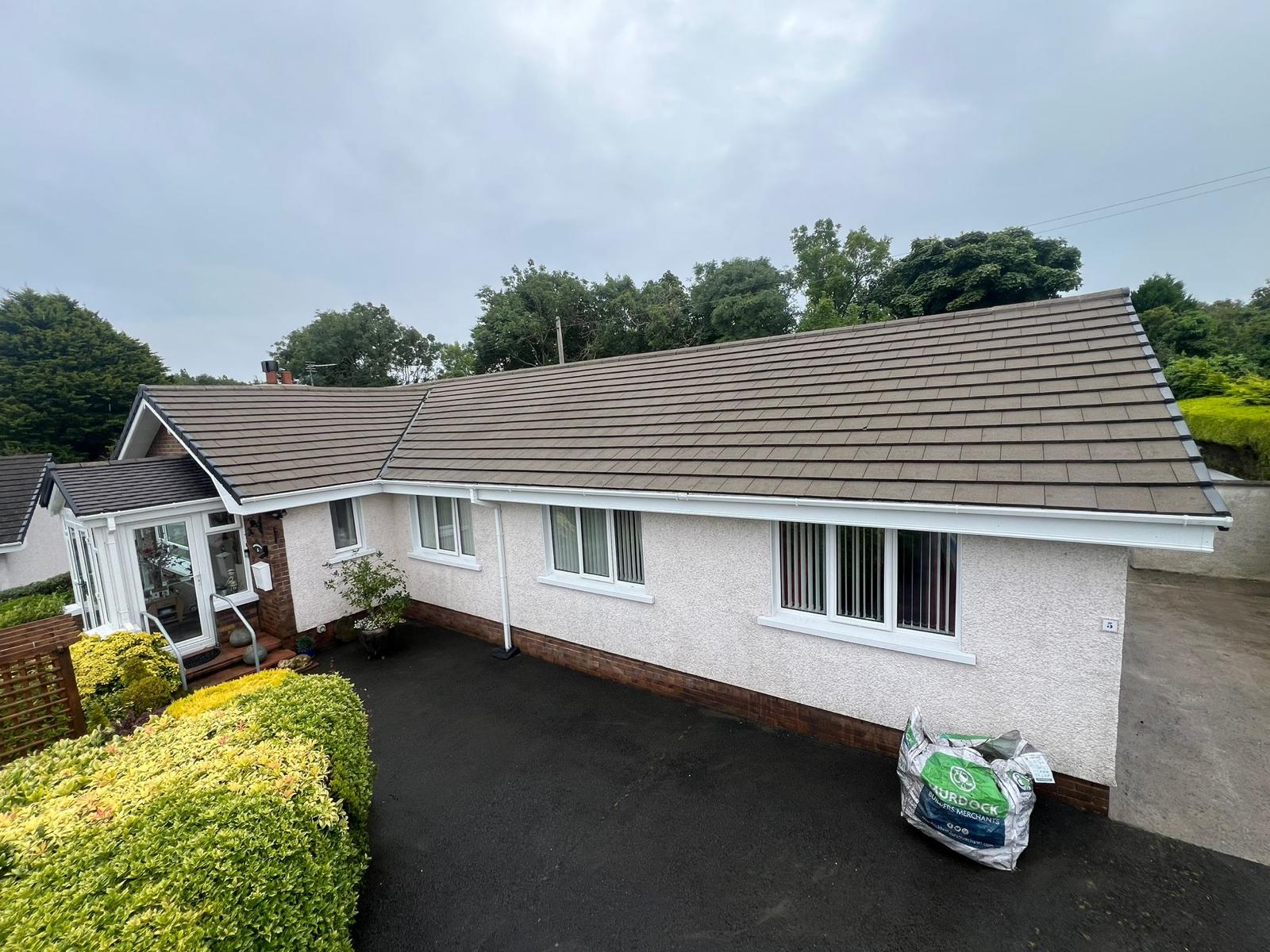 Roof Cleaning Belfast work example 10