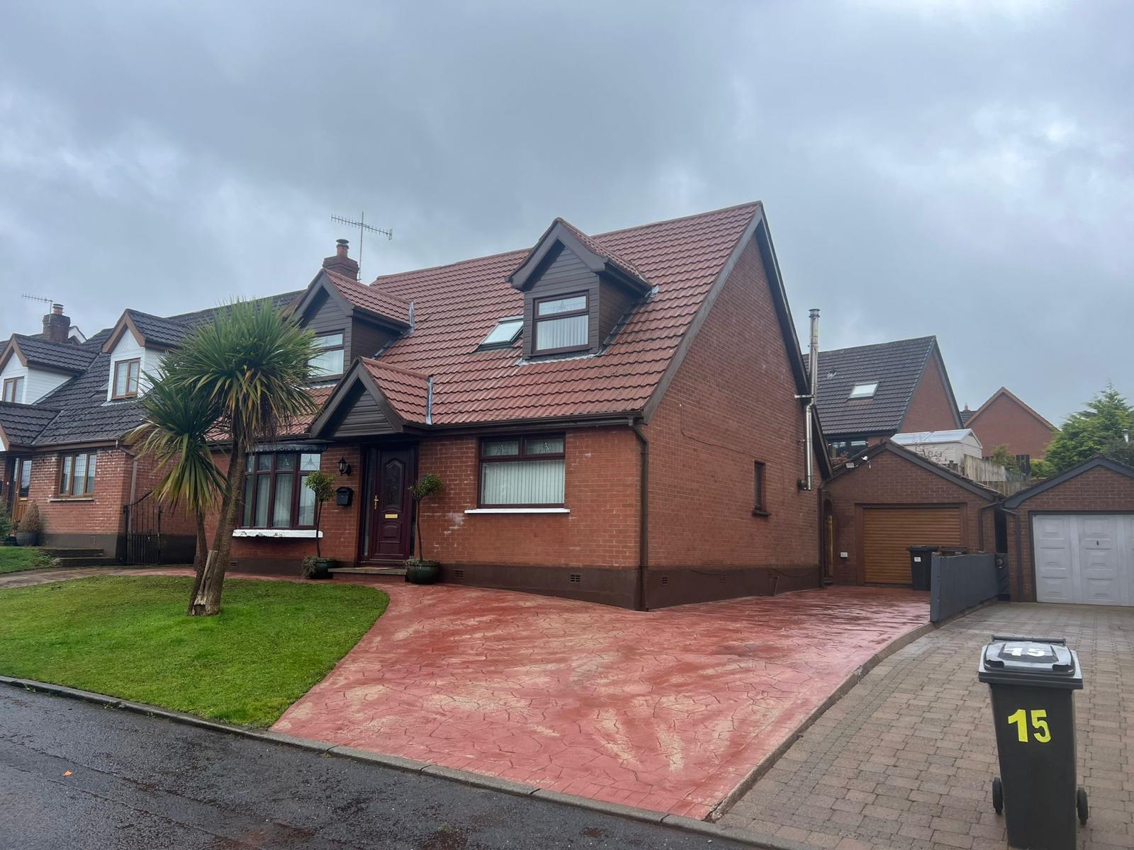 Roof Cleaning Belfast work example 11